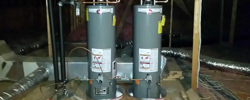 Tankless water heater installation for home hot water in Colorado Springs, CO